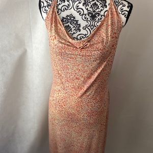 BCBG Soft floral print dress.